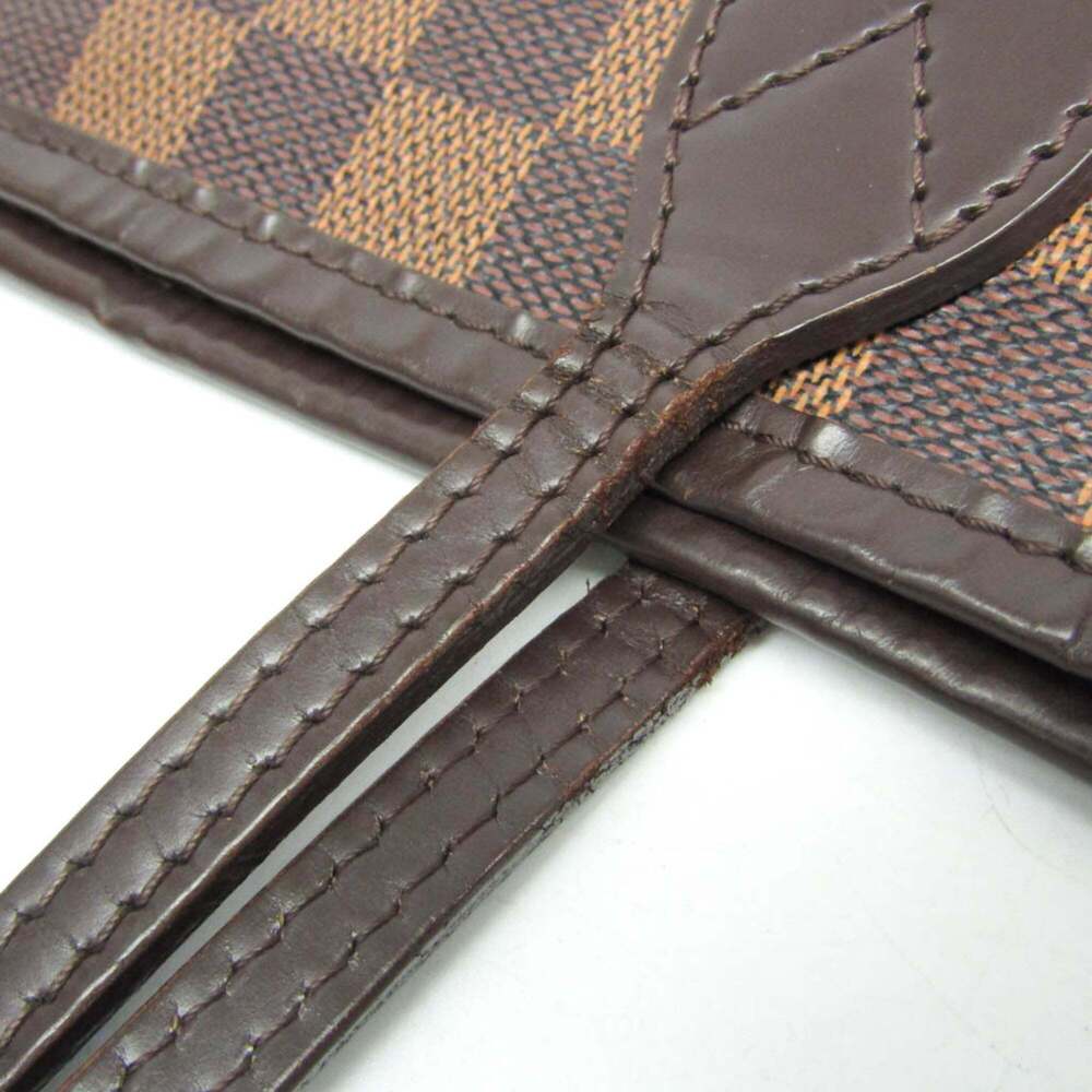 LOUIS VUITTON Brown Damier Neverfull MM Tote Bag - Picture 8 of 15